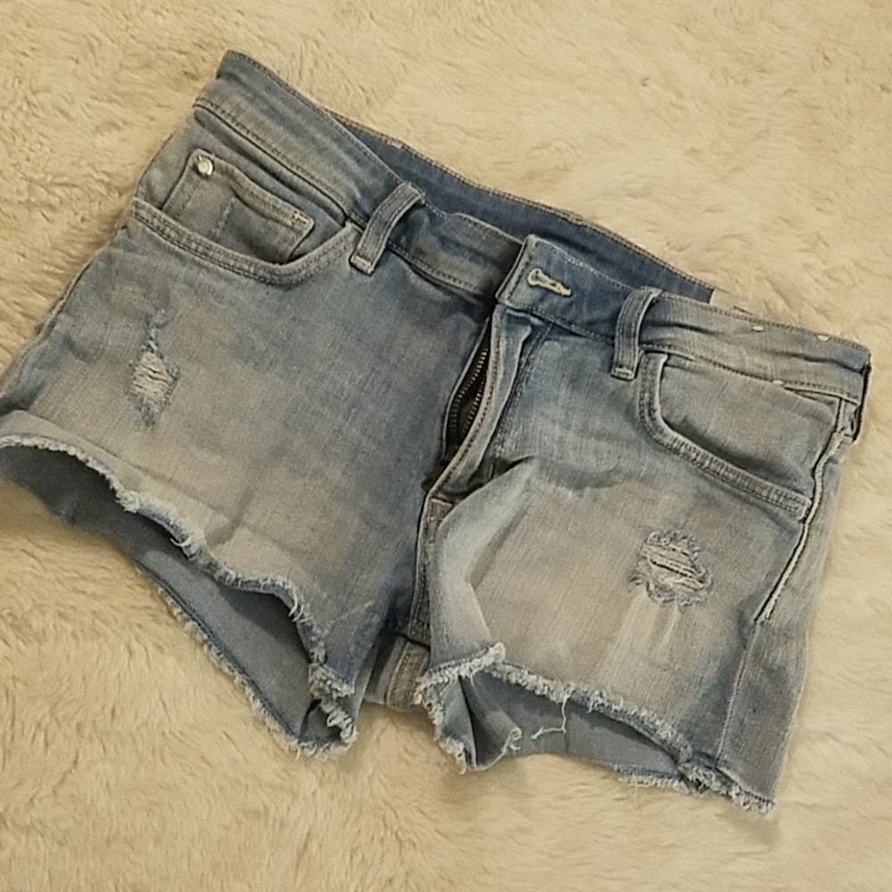H & M &Denim Jean Shorts
